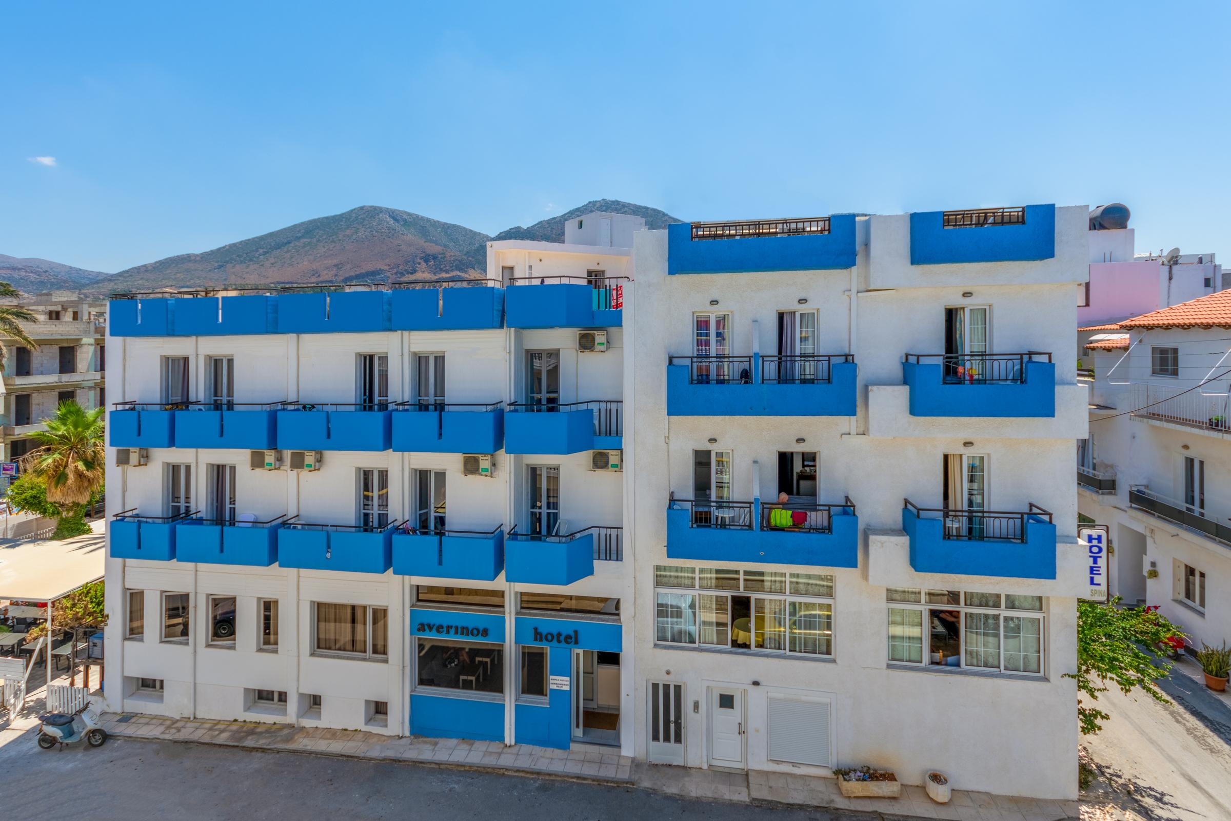 Simple Hotel Hersonissos Blue Bagian luar foto