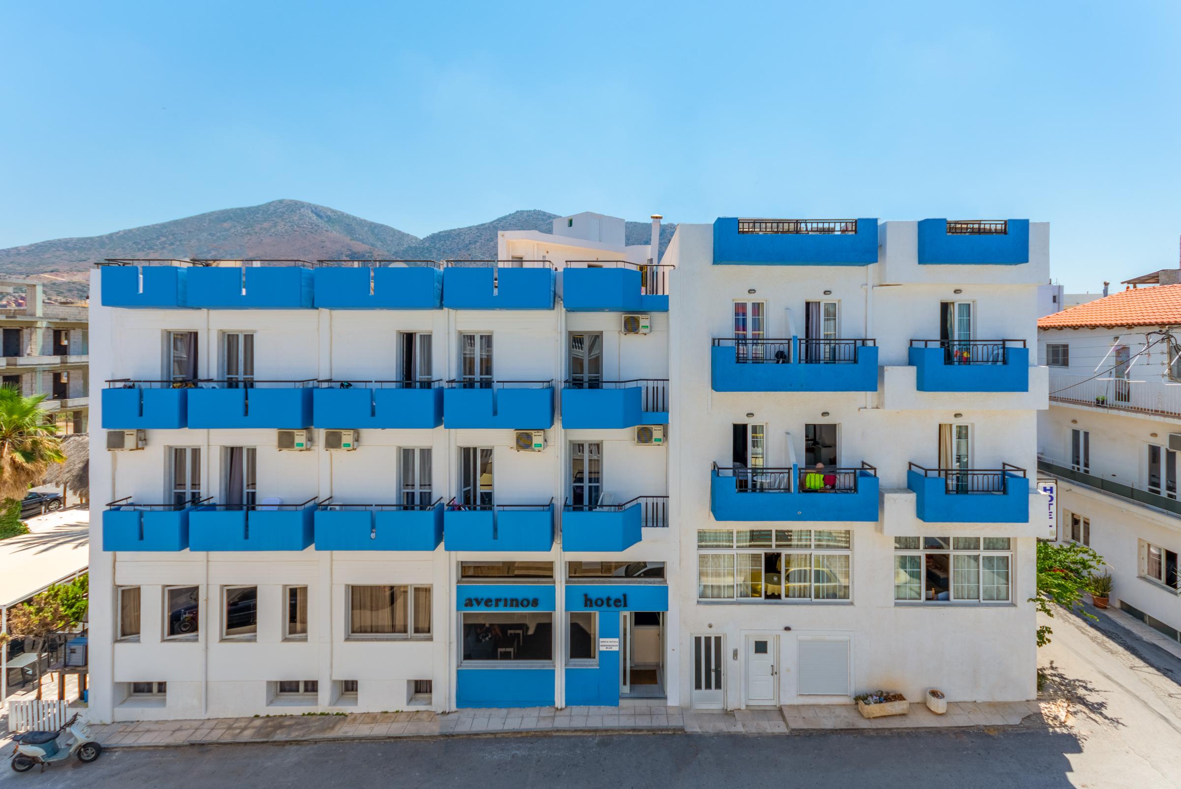 Simple Hotel Hersonissos Blue Bagian luar foto
